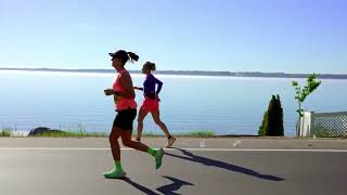 Traverse City Bayshore Marathon  2022 Highlights [upl. by Esilegna]