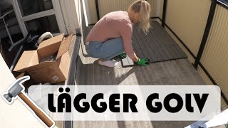 LÄGGER NYTT GOLV  vlogg [upl. by Ethan]