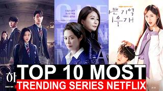 Top 10 Most Trending Netflix Korean Series On August 2024  Popular Kdramas To Watch Right Now [upl. by Klos]