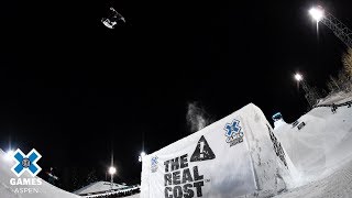 Sven Thorgren wins Mens Snowboard Big Air bronze  X Games Aspen 2019 [upl. by Avir254]