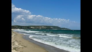 Relaxed waves from Kamchia Beach Varna [upl. by Ativoj]