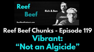 Vibrant quotNot an Algicidequot  Reef Beef Chunks [upl. by Atniuq]