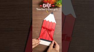 Teachers day Greeting card✏ Teachers Day gift teachersday papercraft cardmaking shorts trending [upl. by Atteuqihc]