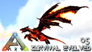 ARK SURVIVAL EVOLVED  EPIC FIRE DRAKE TAMING  E05 MOD ANNUNAKI PROMETHEUS RAGNAROK [upl. by Timmi]