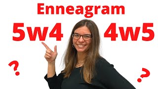 5w4 vs 4w5  How to know which Enneagram you are Iconoclast vs Bohemian 5 vs 4 [upl. by Michaeline374]