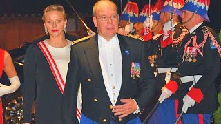 Albert And Charlene Of Monaco At The Helm To Celebrate Monacos National Holiday [upl. by Kantor]