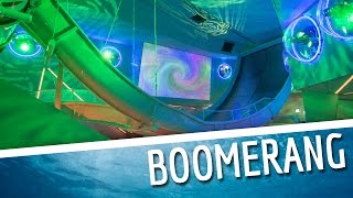 Kokpunkten Västerås  Boomerang Extreme Halfpipe Slide Onride POV [upl. by Synned197]