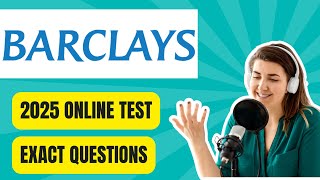 2025 Barclays Experience Platform Online Assessment amp Video Interview Exact Questions and Answers [upl. by Baggott998]