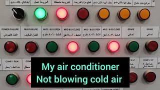 AC not blowing cold air ll hvactrainingvideos airconditioner hvacamjad [upl. by Filippo389]