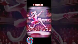 can the amputee kitten stills dance 💃cute cat kitten catlover cartoon trending shortsfeed ⚘🤷😹 [upl. by Olympias968]