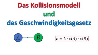 Kollisionsmodell und Reaktionsgeschwindigkeit [upl. by Newo]