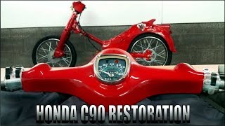 Its Getting Exciting Now Part 5  Honda C90 FULL RESTORATION [upl. by Taylor733]