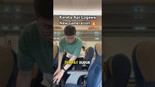 KERETA API MURAH TAPI BAGUS 😁👍 keretaapi keretaapiindonesia shorts [upl. by Annoit737]