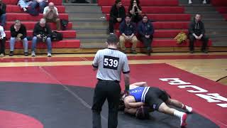 LHS Varsity Wrestling vs Hightstown 013124 [upl. by Arykahs149]