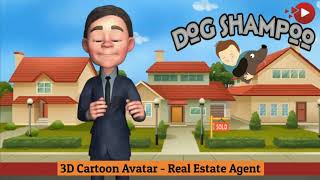 3D Cartoon Animated Avatar  Real Estate Agent [upl. by Rainer]