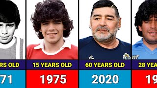 Diego Maradona  Transformation From 1 to 60 Years Old [upl. by Blondelle]