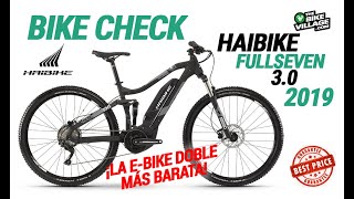 Bike Check bicicleta eléctrica doble más barata Haibike Sduro Full Seven 30 2019 500Wh [upl. by Darlene]