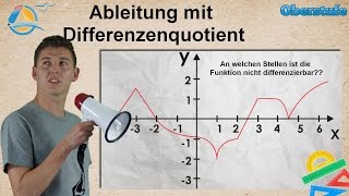 Ableitung mit Differenzenquotient  Oberstufe ★ Übung 2 [upl. by Aicilec]