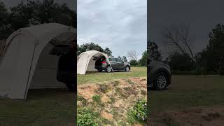 Car back camping tent outdoor camping fyp glamping tent tents [upl. by Oirobil68]