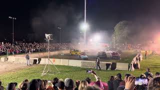 Richmond fair demolition derby 6 cylinder class [upl. by Bocoj]