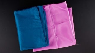 How To Sew With Satin And Taffeta [upl. by Odysseus]