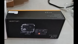 Apeman A77 Action Camera [upl. by Nolan909]