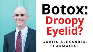 Botox Causing A Drooping Eyelid Ptosis [upl. by Ogir]