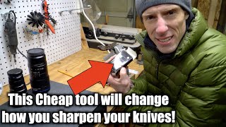 This Cheap Tool Will Change How You Sharpen Your Knives [upl. by Ecinev]