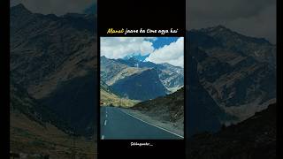 Manali me snowfall  Atal tunnel  Rohtang Pass snowfall 2024  manali ajao travel travelblogger [upl. by Matthew723]