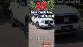 As coisas mais legais da Fiat Toro Ranch 20 Diesel 4x4 shorts [upl. by Kathlin807]