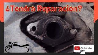 Como reparar los birlos del escape de una motoneta o cuatrimoto atv150 italika vento yamaha [upl. by Aissilem]