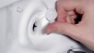 How To Prevent A Washing Machine Vibrating And Making Noise  AEG [upl. by Kalam]