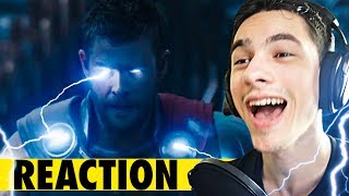 THOR RAGNAROK ComicCon Trailer  Reaction [upl. by Sidwohl]