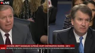 Graham asks Kavanaugh about Military Tribunals [upl. by Anahahs593]