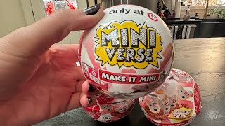 new target x miniverse collab  unboxing amp making [upl. by Vanhomrigh575]