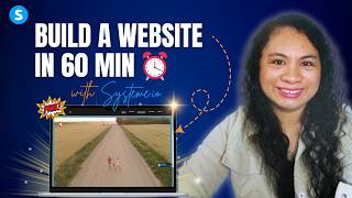 Systemeio Tutorial Build a Pro Website in 60 Minutes No Coding Required [upl. by Eannyl]