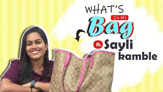 Whats In My Bag Ft Sayli Kamble  Superstar Singer  Sony Tv [upl. by Enrol94]