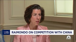 Commerce Secretary Gina Raimondo on competition with China They cannot have our AI chips [upl. by Tsirhc]