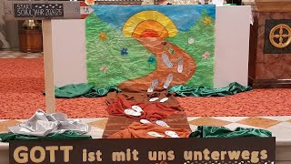 Wortgottesdienst zum Schulbeginn in Mühlwald [upl. by Elbys72]