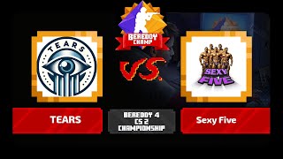 BeReddy 4  CS 2 Championship  TEARS vs Sexy Five  Div 2  Group A  Bo3 [upl. by Gillett]