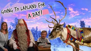 LAPLAND DAY TRIP WITH TUI IN SEARCH FOR SANTA  TRAVELLING TO FINLAND [upl. by Mcfadden]