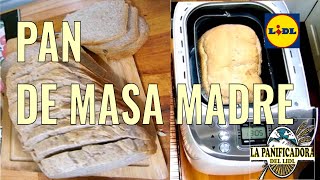 Pan de Masa Madre con la Panificadora del Lidl [upl. by Annerahs]