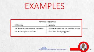 Categorical Propositions  Online Logic and Critical Thinking Episode 5 [upl. by Hardman503]