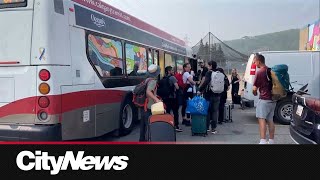 Calgary extends hospitality to Jasper evacuees [upl. by Corabel539]