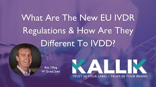 What Are The New EU IVDR Regulations amp How Are They Different To IVDD [upl. by Rosanne]