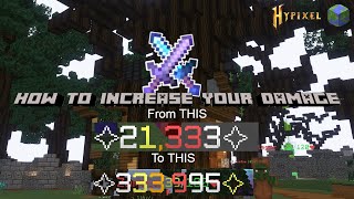 How to Increase your damage in Hypixel Skyblock [upl. by Suzy]