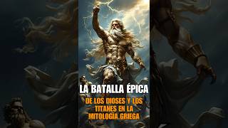 LA BATALLA ÉPICA DE LOS DIOSES Y LOS TITANES EN LA MITOLOGÍA GRIEGA [upl. by Yendys]