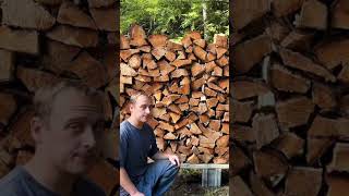 Easy DIY Firewood Rack [upl. by Hnib]