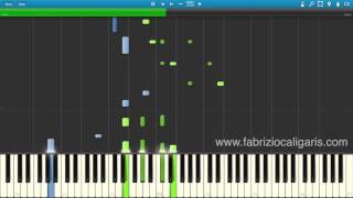 Arthurs Theme  Piano cover  Tutorial  PDF [upl. by Alih]