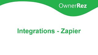 Integrations Zapier [upl. by Tybalt]